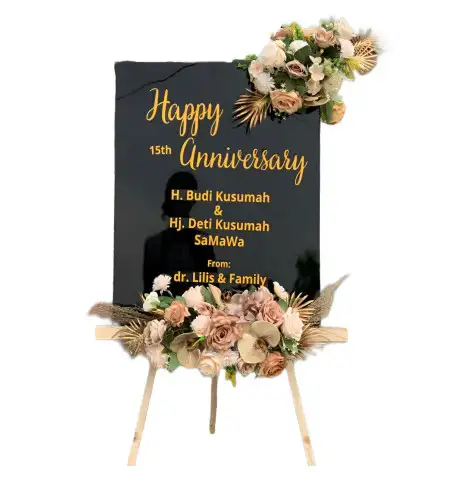 Papan Bunga Akrilik Penukal Abab Lematangilir